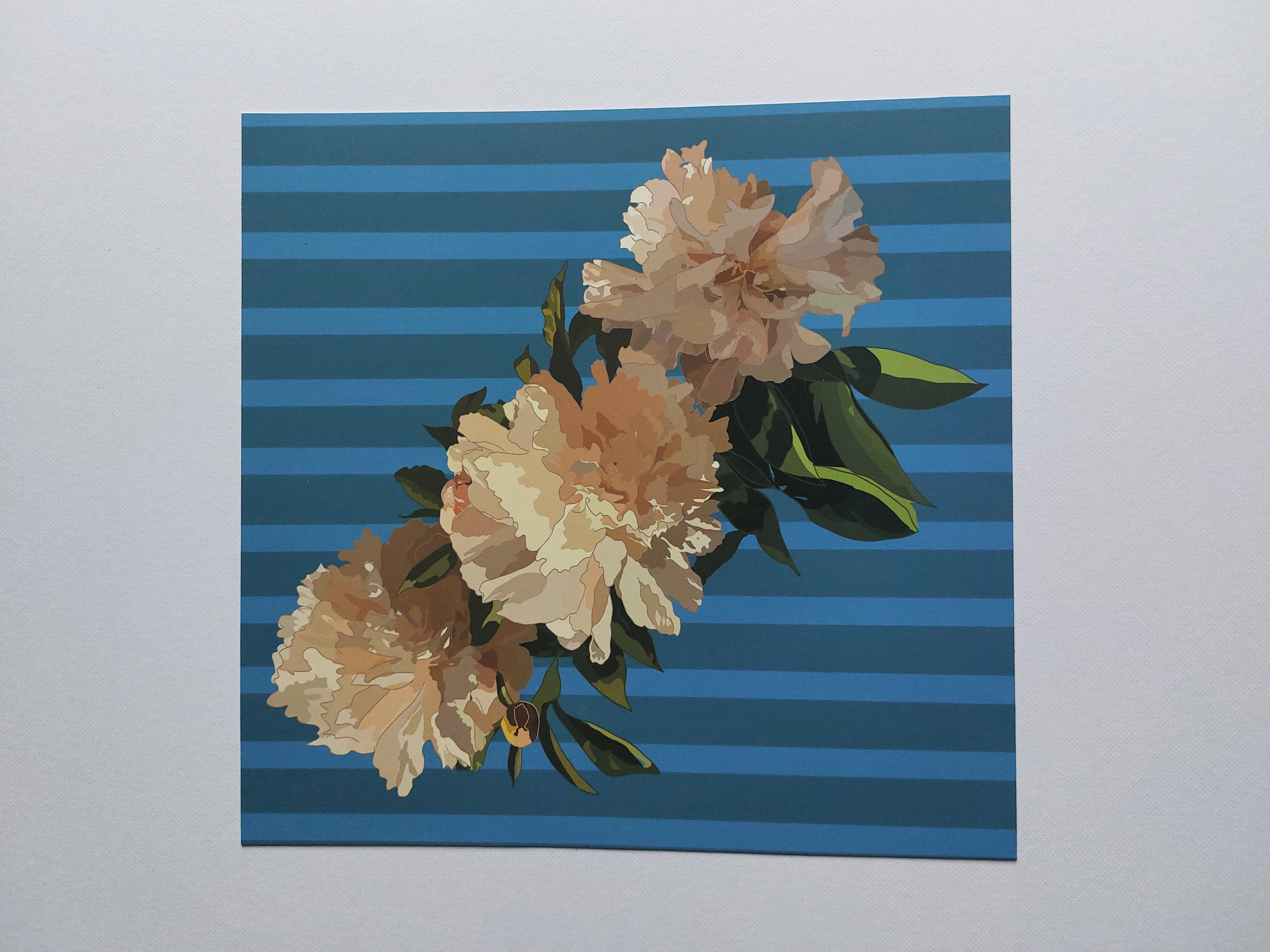 Peony Print 8"x 8"
