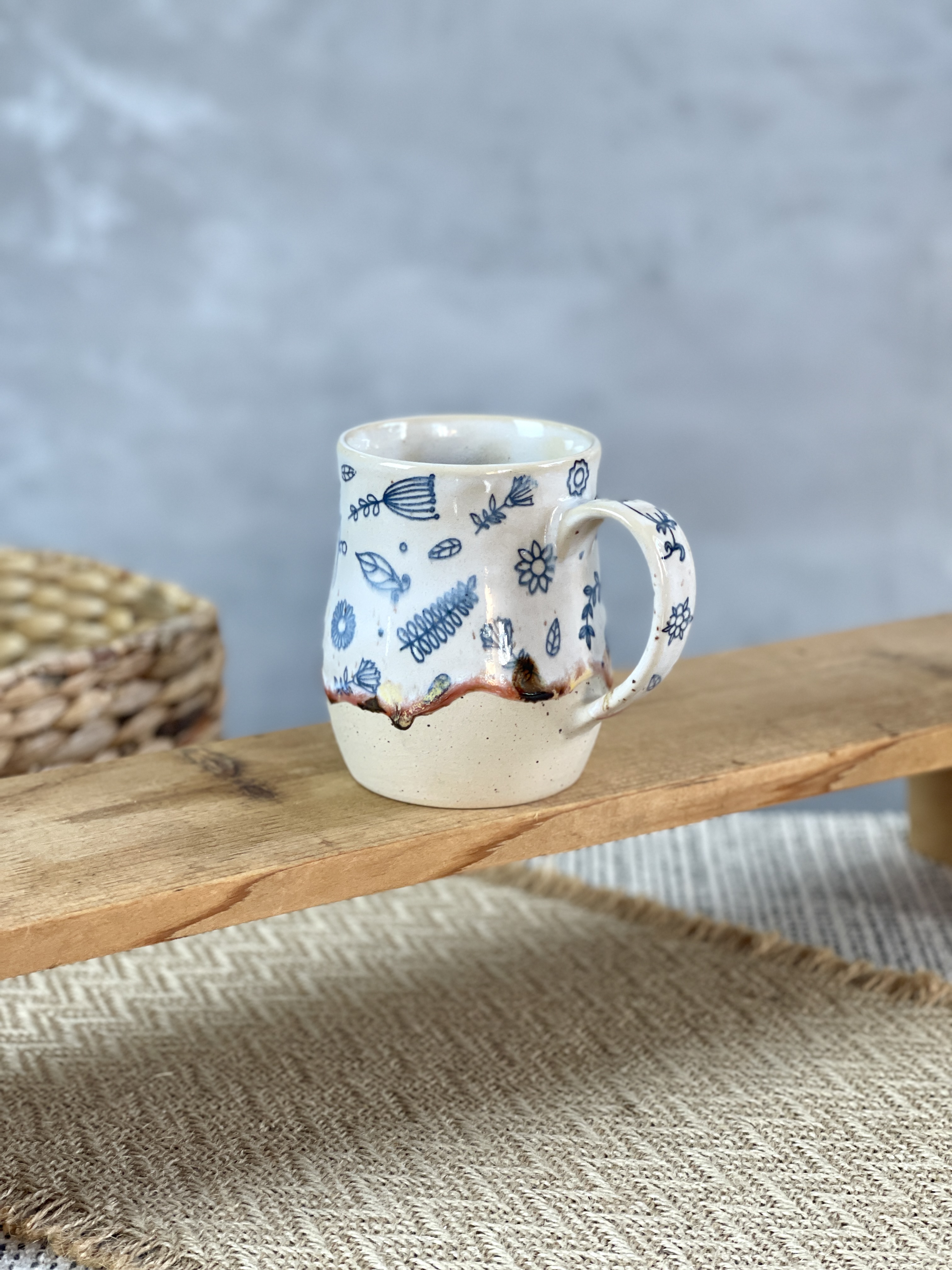 Handgemachte Keramiktasse