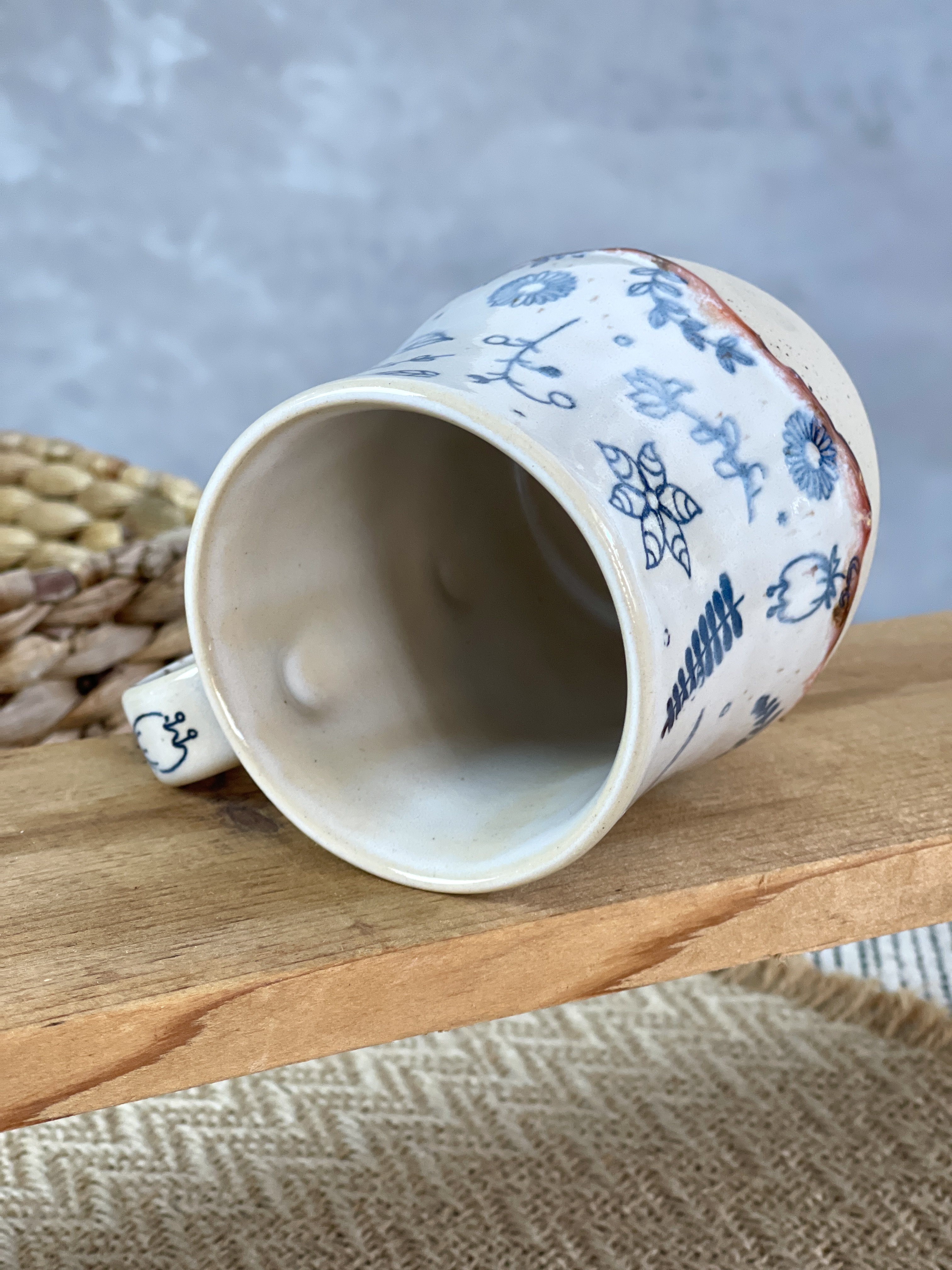 Handgemachte Keramiktasse
