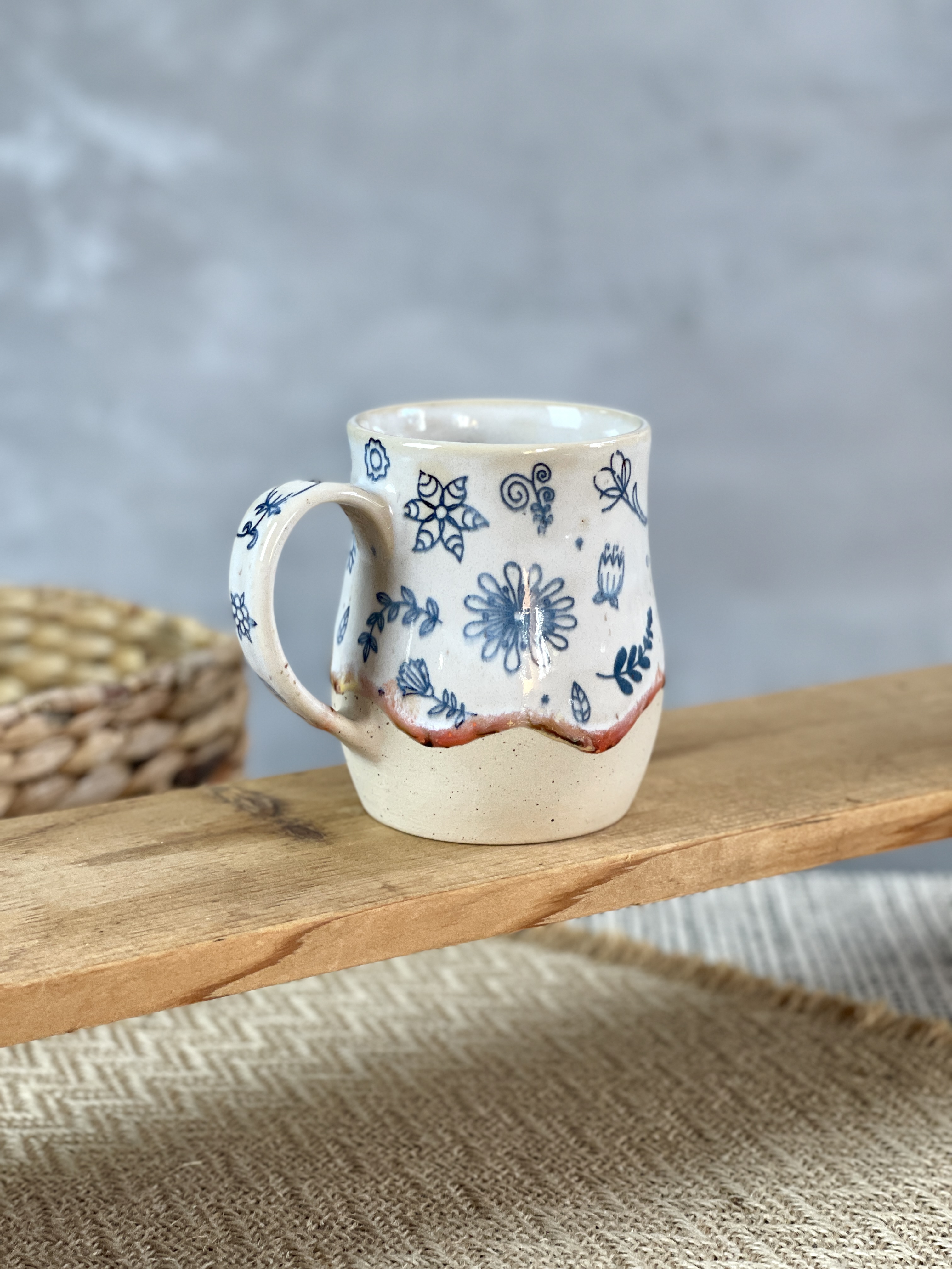 Handgemachte Keramiktasse