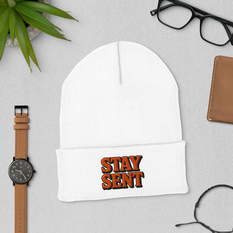 STAY SENT Cuffed Beanie