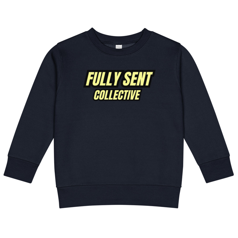Youth Crewneck Sweatshirt - NO HALF SENDS!