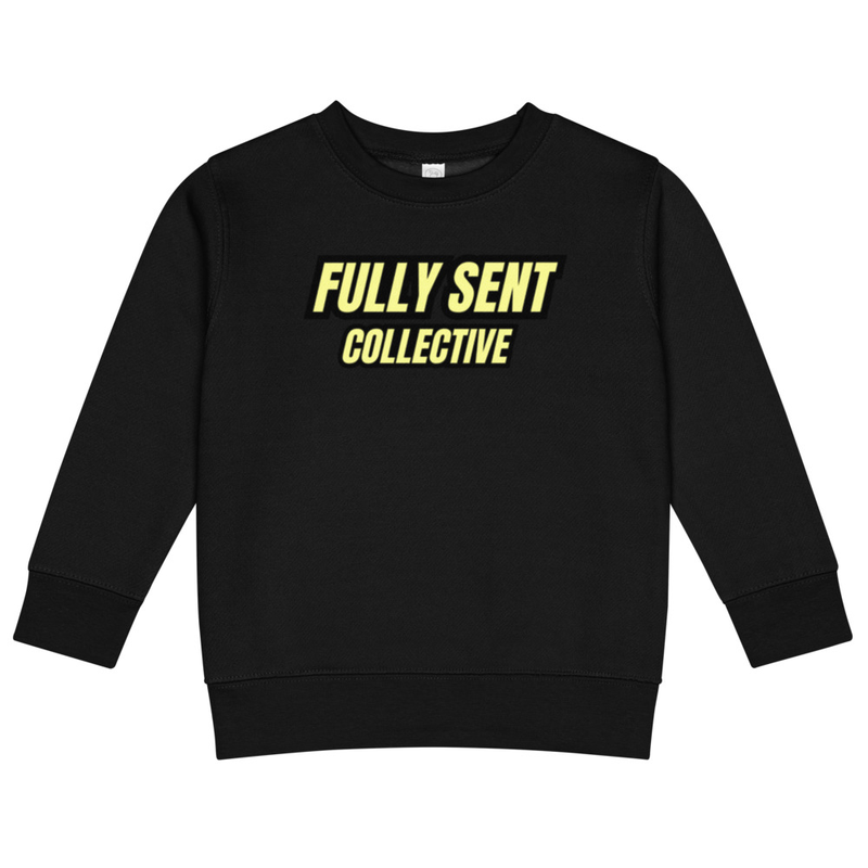 Youth Crewneck Sweatshirt - NO HALF SENDS!