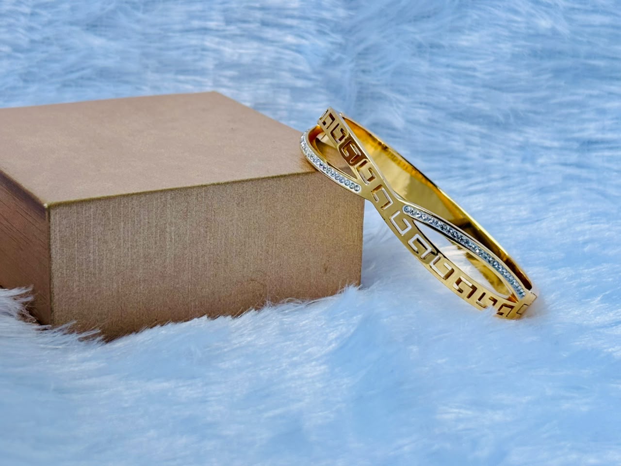 Gold-Plated Designer Bracelet