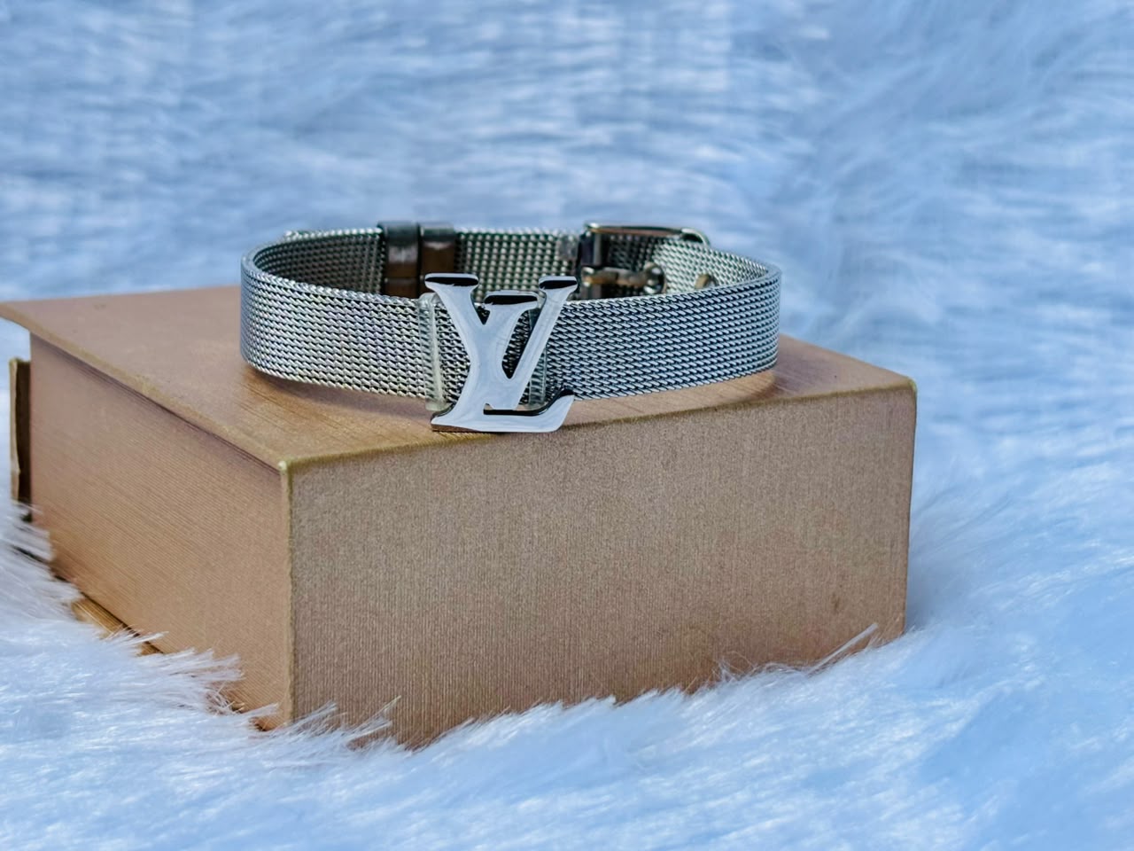 Silver Mesh Bracelet