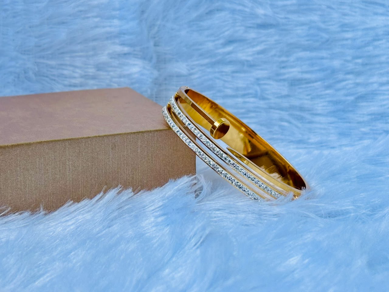 Elegant Gold-Plated Bracelet