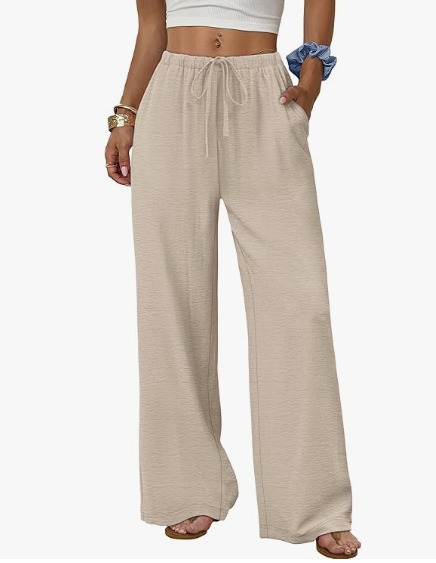 Casual Wide Leg Pants