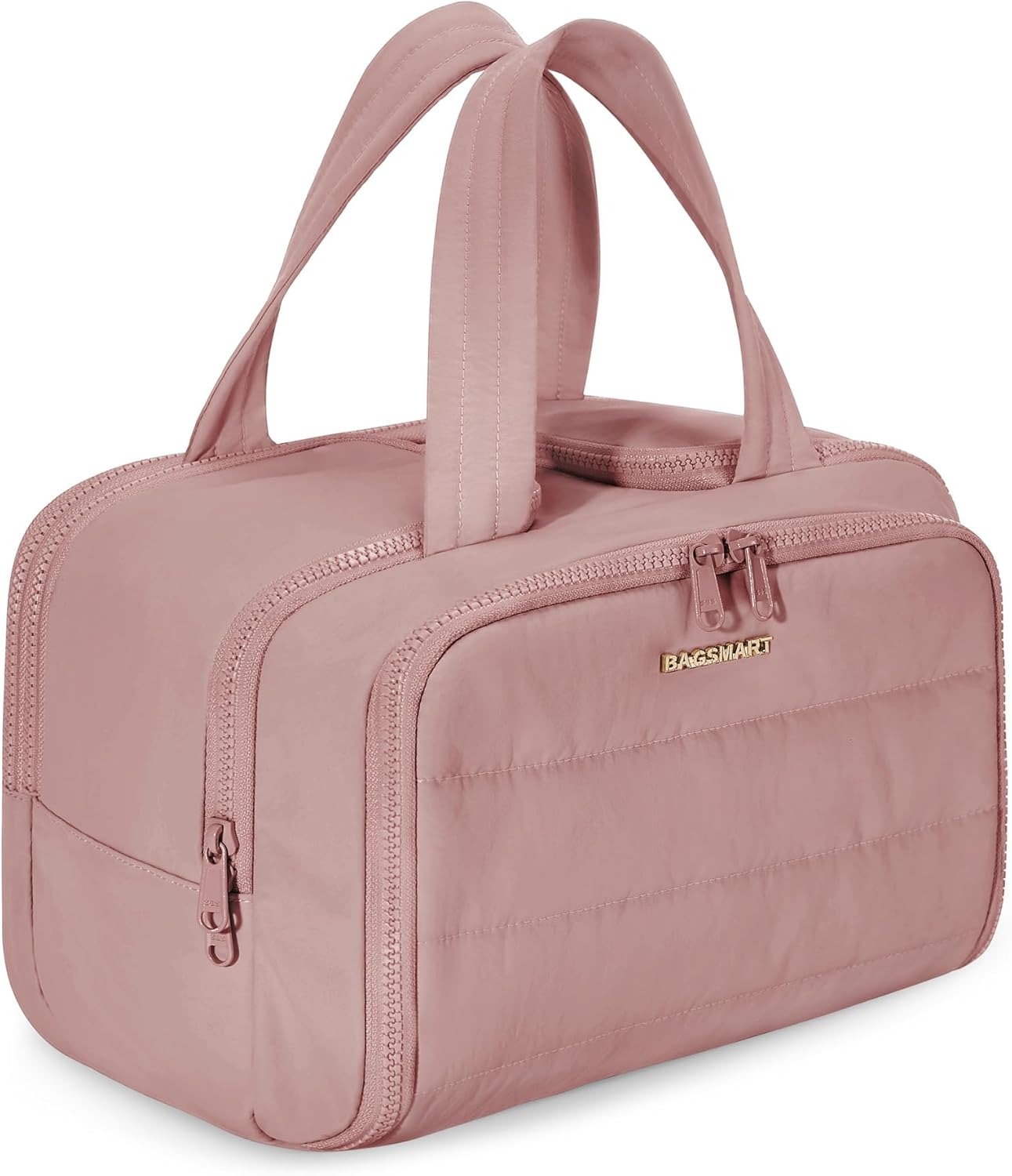 BAGSMART Pink Travel Duffle Bag