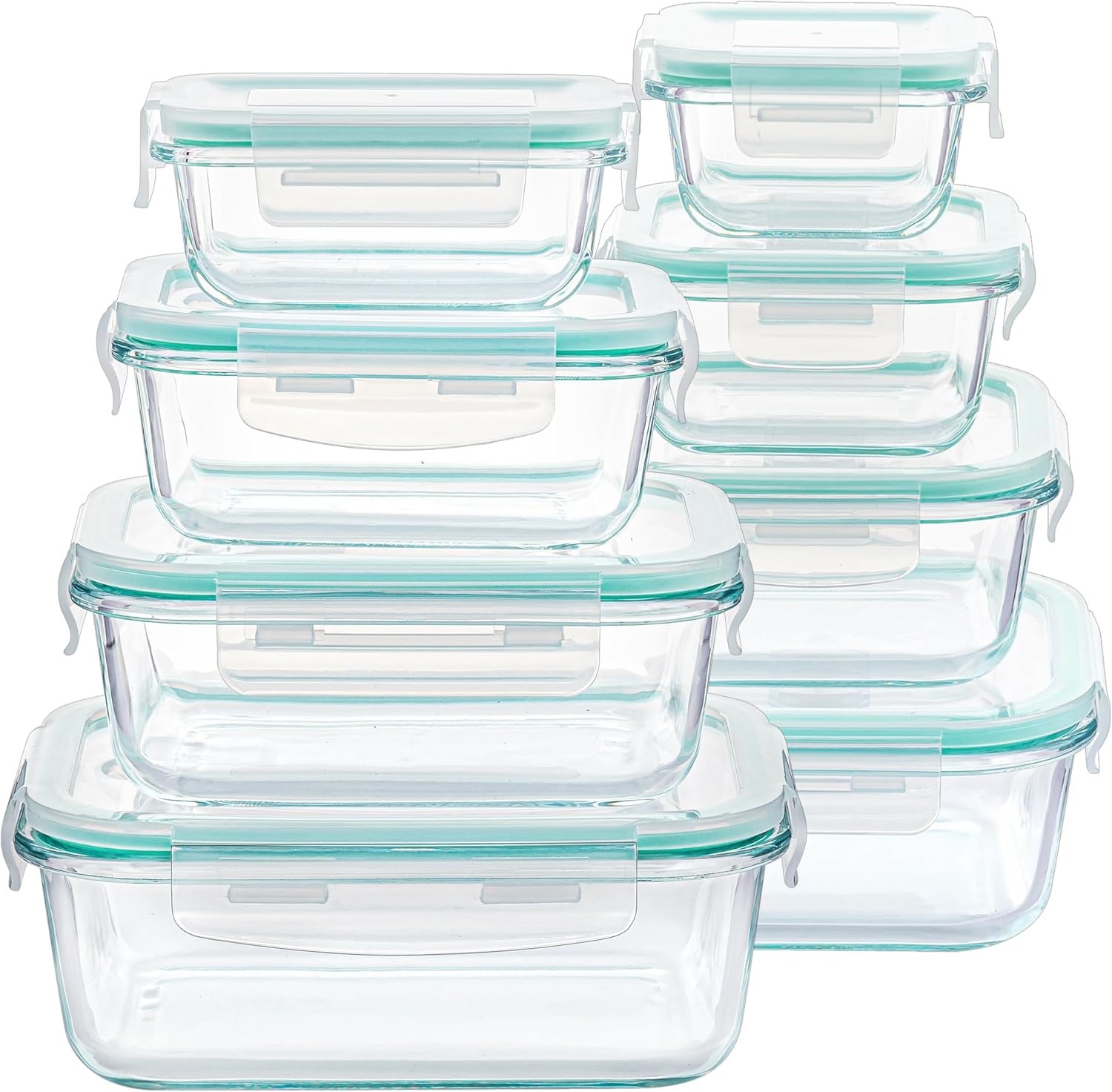 Glass Food Storage Containers Set
