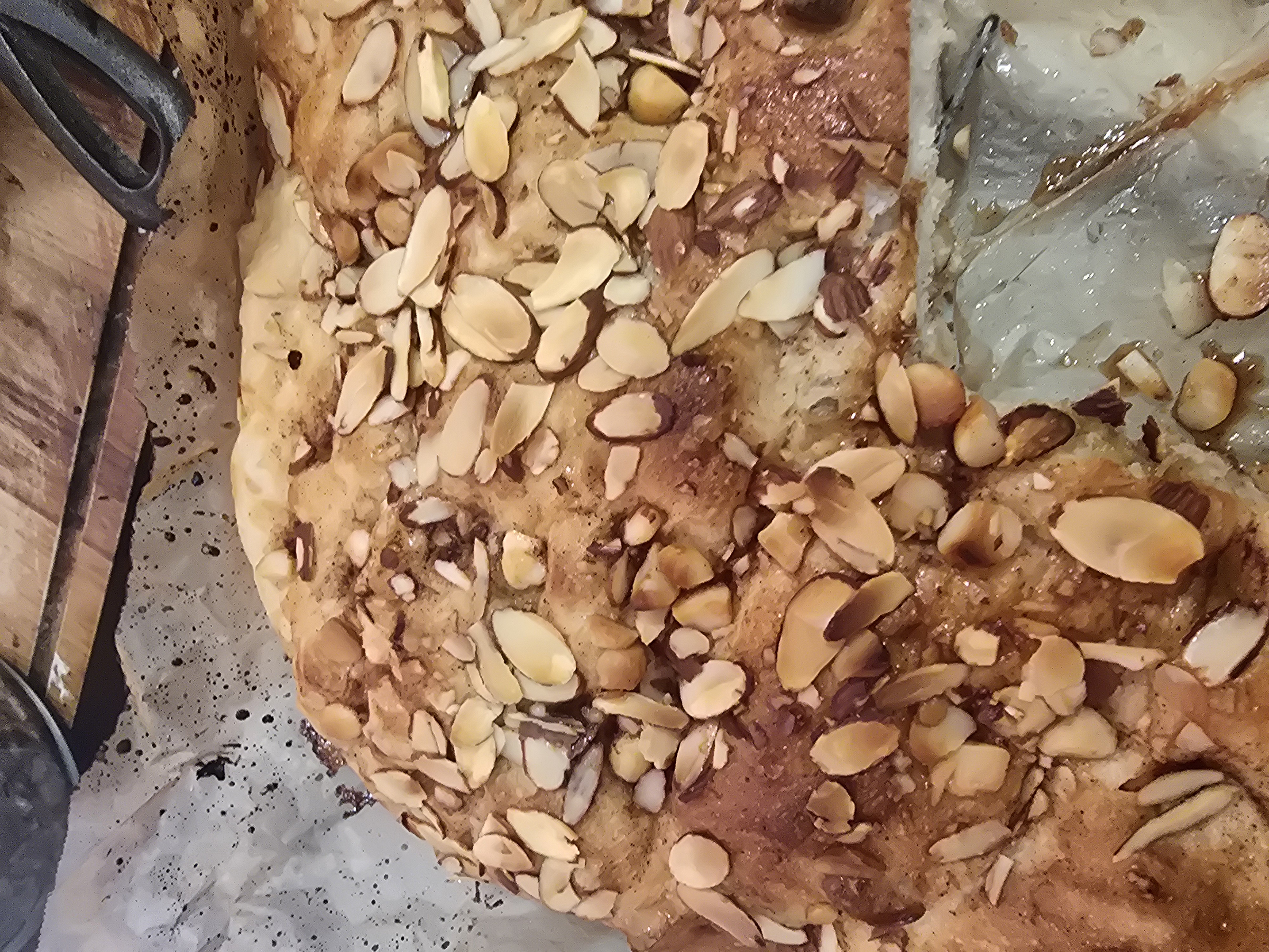 Local Sweet Nut Focaccia 
