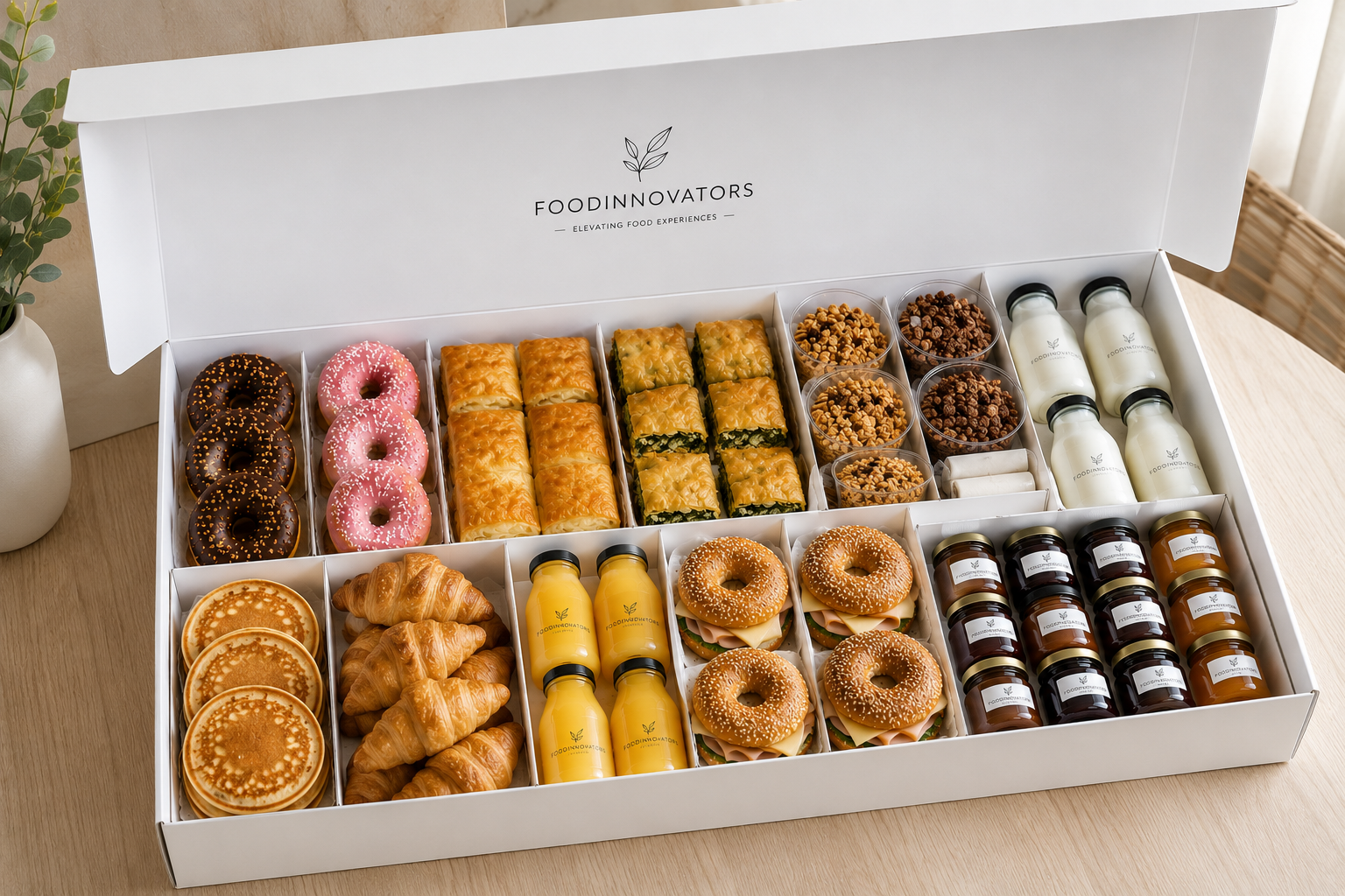 Signature Breakfast Box for Four (South Delivery)  +20 euros