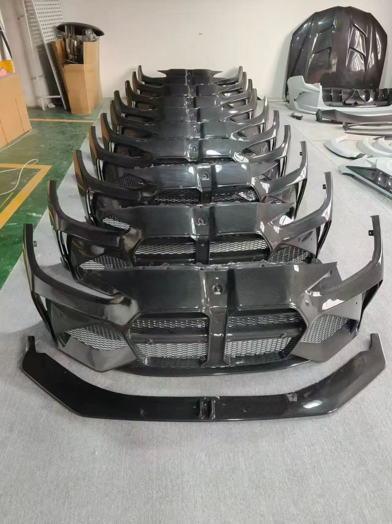 ADRO Style Dry Carbon Front Bumper for BMW G80 M3 / G82 G83 M4