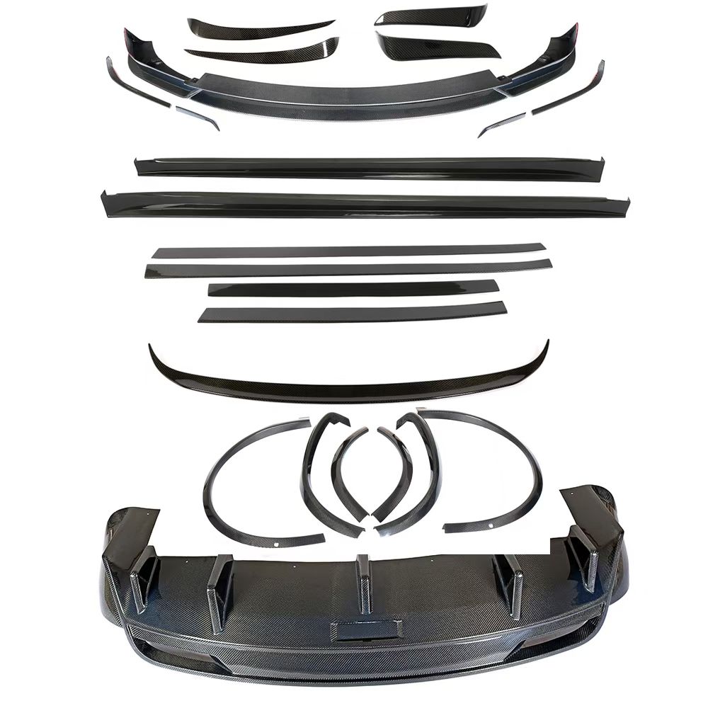 Dry Carbon Fiber Aero Kit for Tesla Model X (2016-2026) 