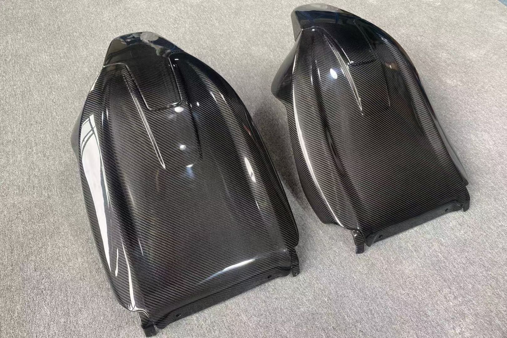 Dry Carbon Fiber Seat Back Cover For BMW G80 M3 2021-UP All Global Versions