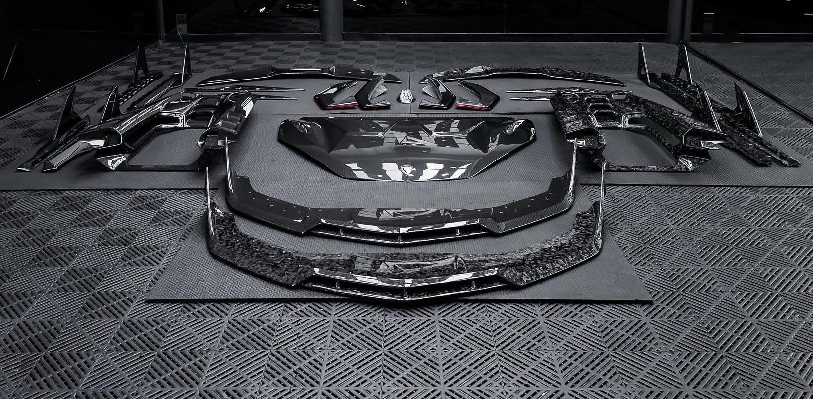 Full DK Dry Carbon Fiber Aero Kit | Lamborghini Revuelto LB744 Complete Body Package