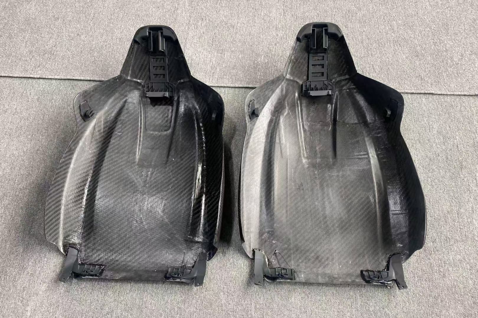  Dry Carbon Fiber Seat Back Cover For BMW G80 M3 2021-UP All Global Versions 