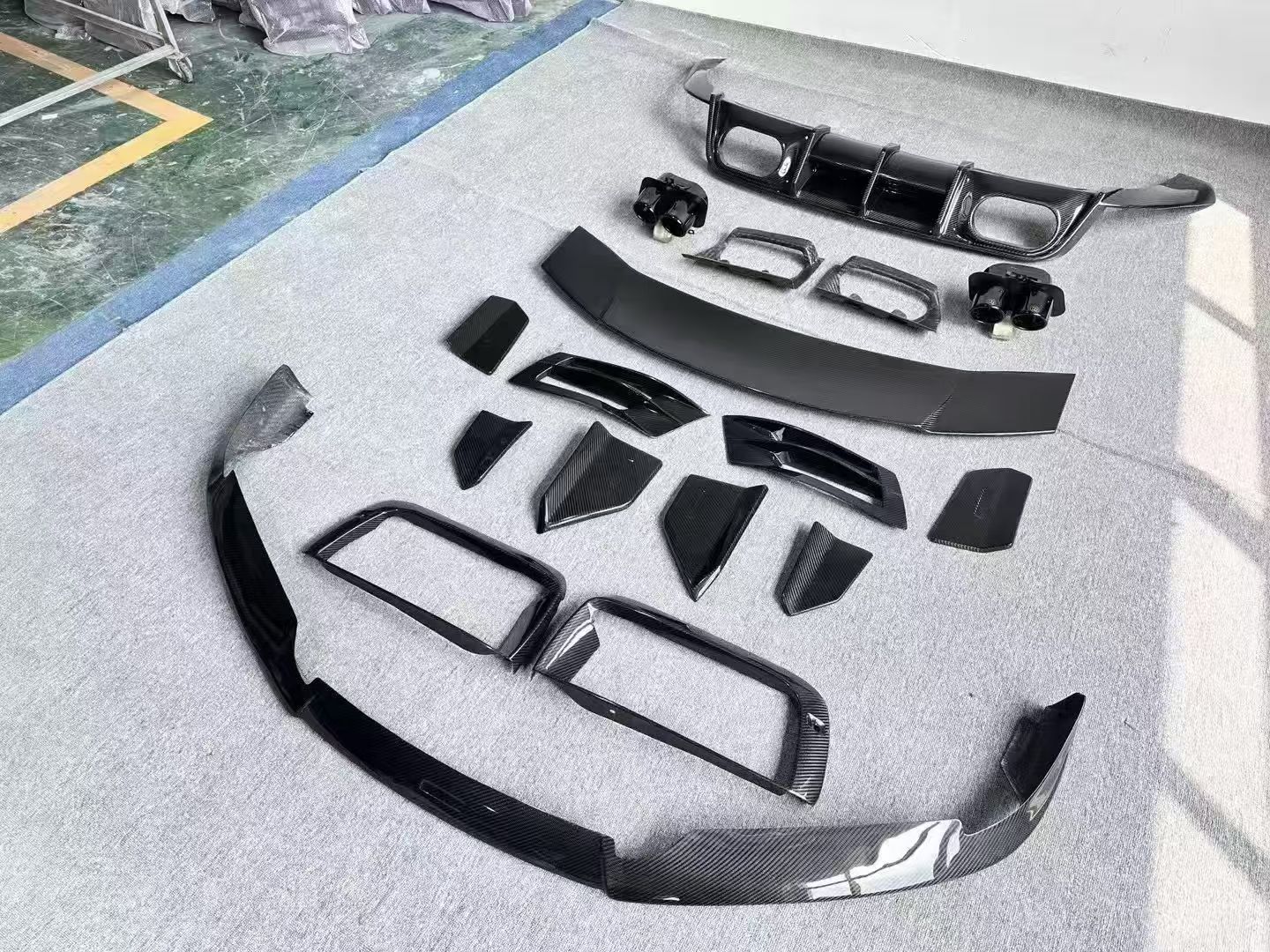 Dry Carbon Brabus Style Full Body Kit for Porsche 992.1 Carrera