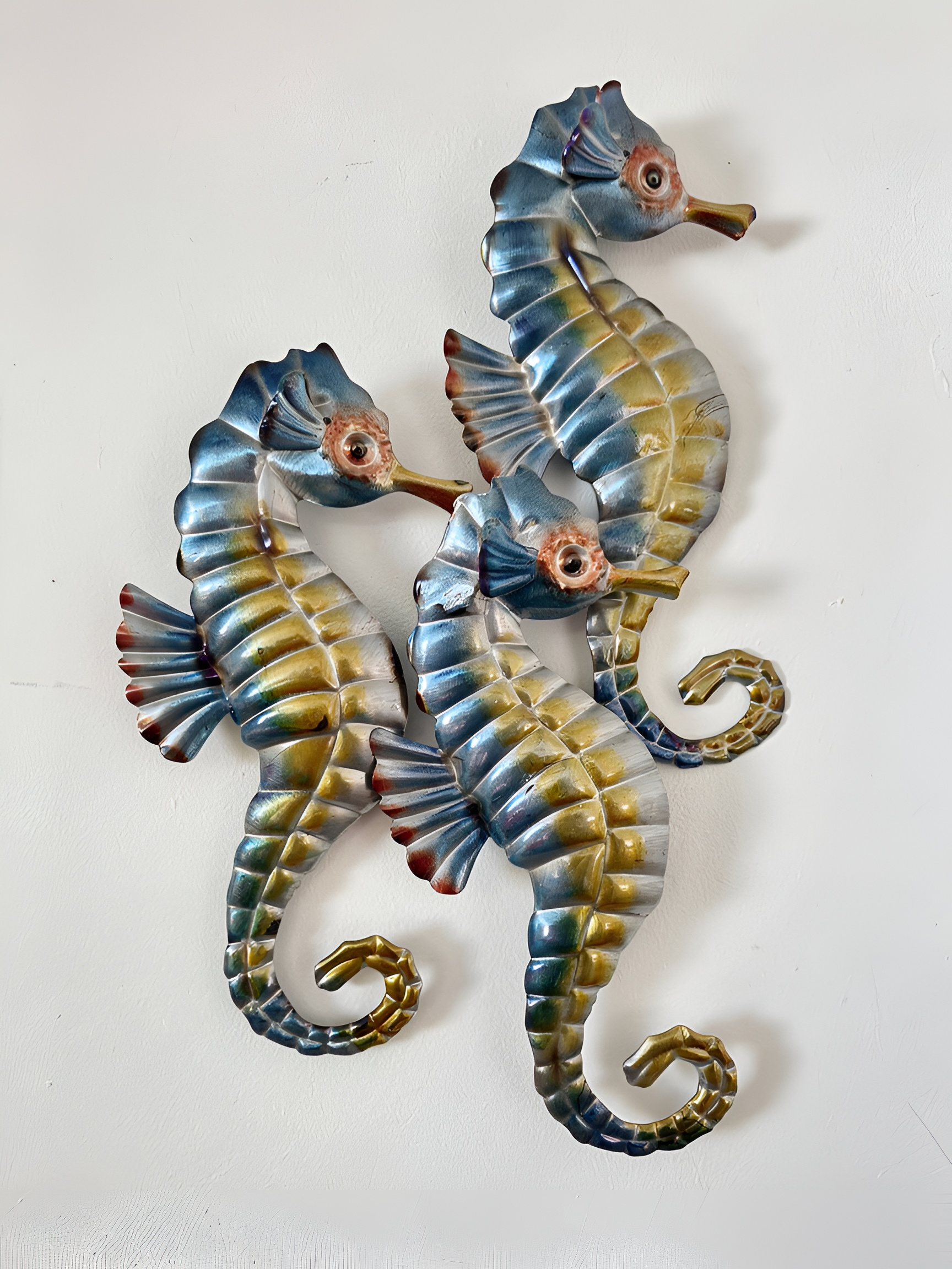 Trio Seahorse Wall Art