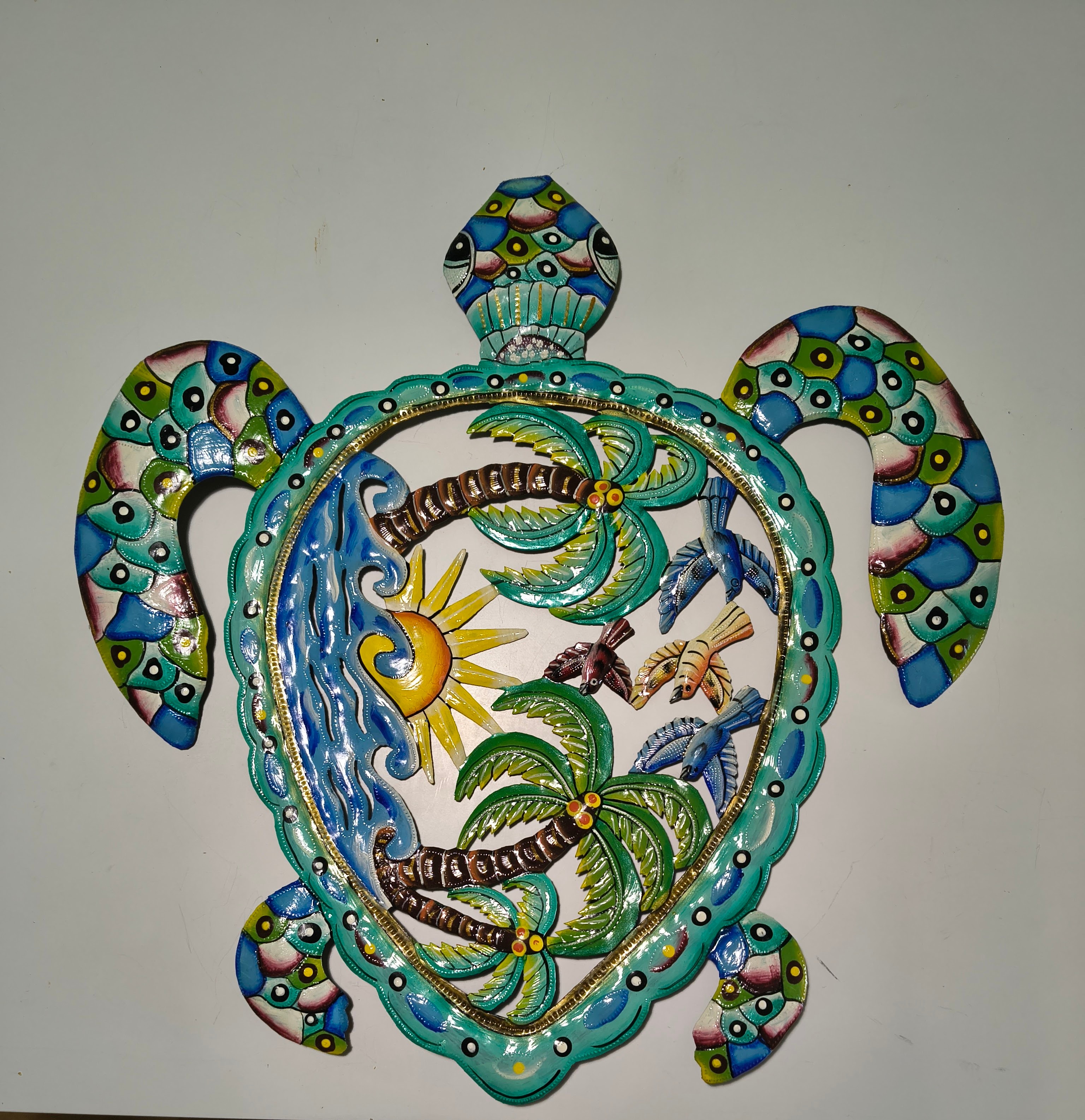 Tropical Sea Turtle Wall Art