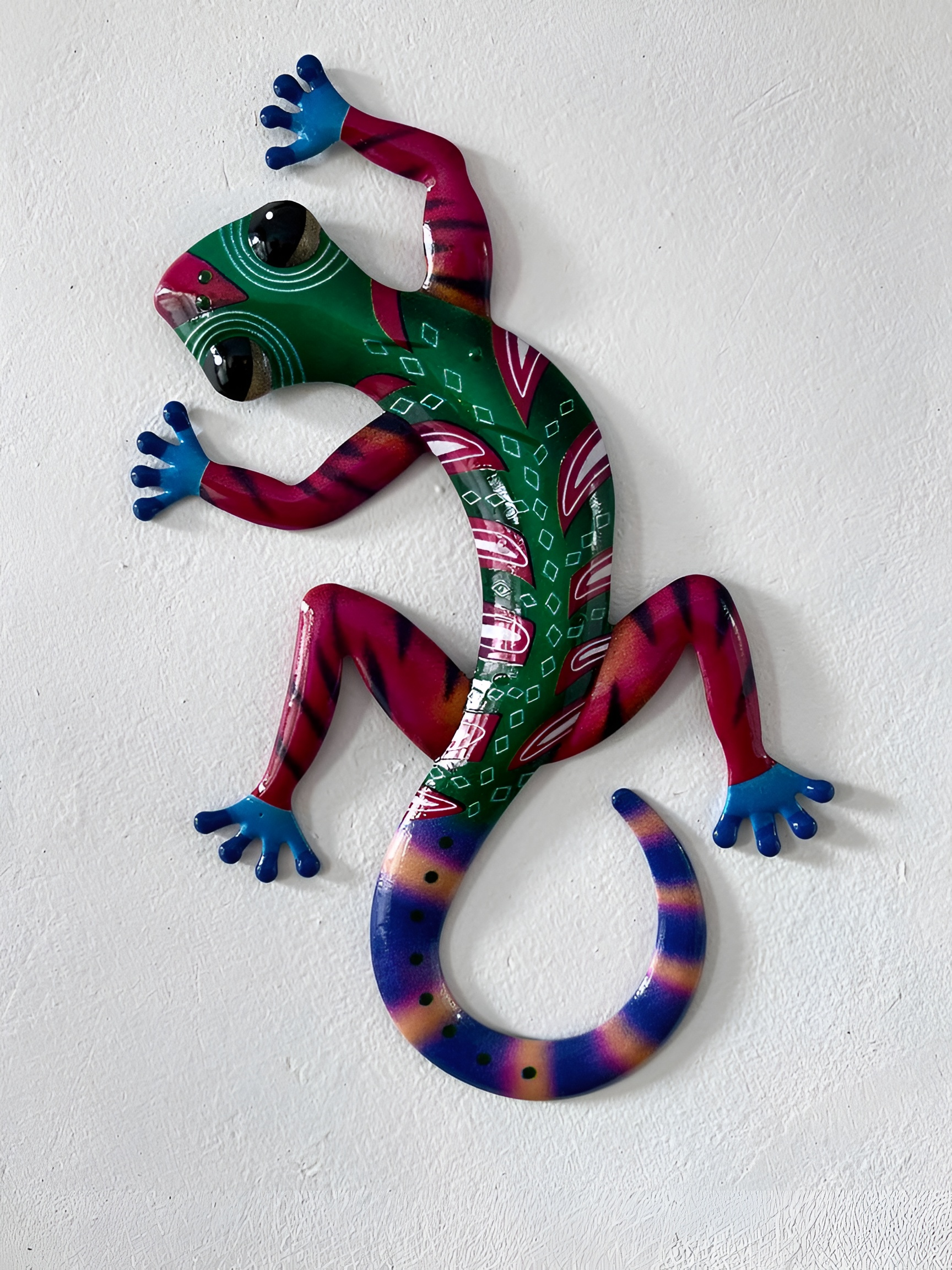 Colorful Gecko Wall Art