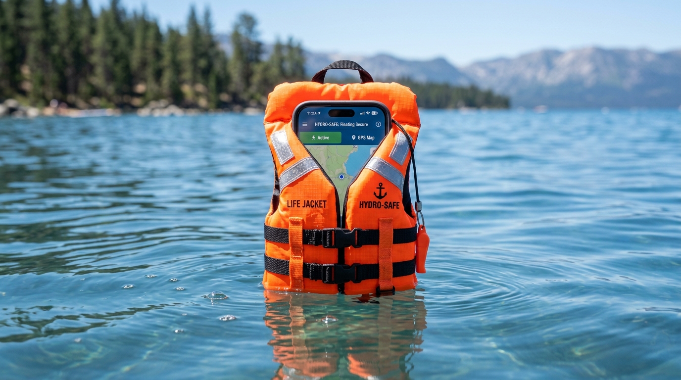 HYDRO-SAFE™ Floating Cell Phone Life Jacket