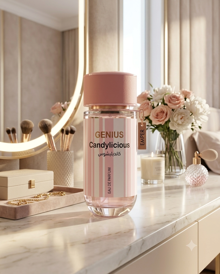 Genius Candylicious Eau de Parfum 100ml para Mujer | Dulce, Cremoso y Femenino