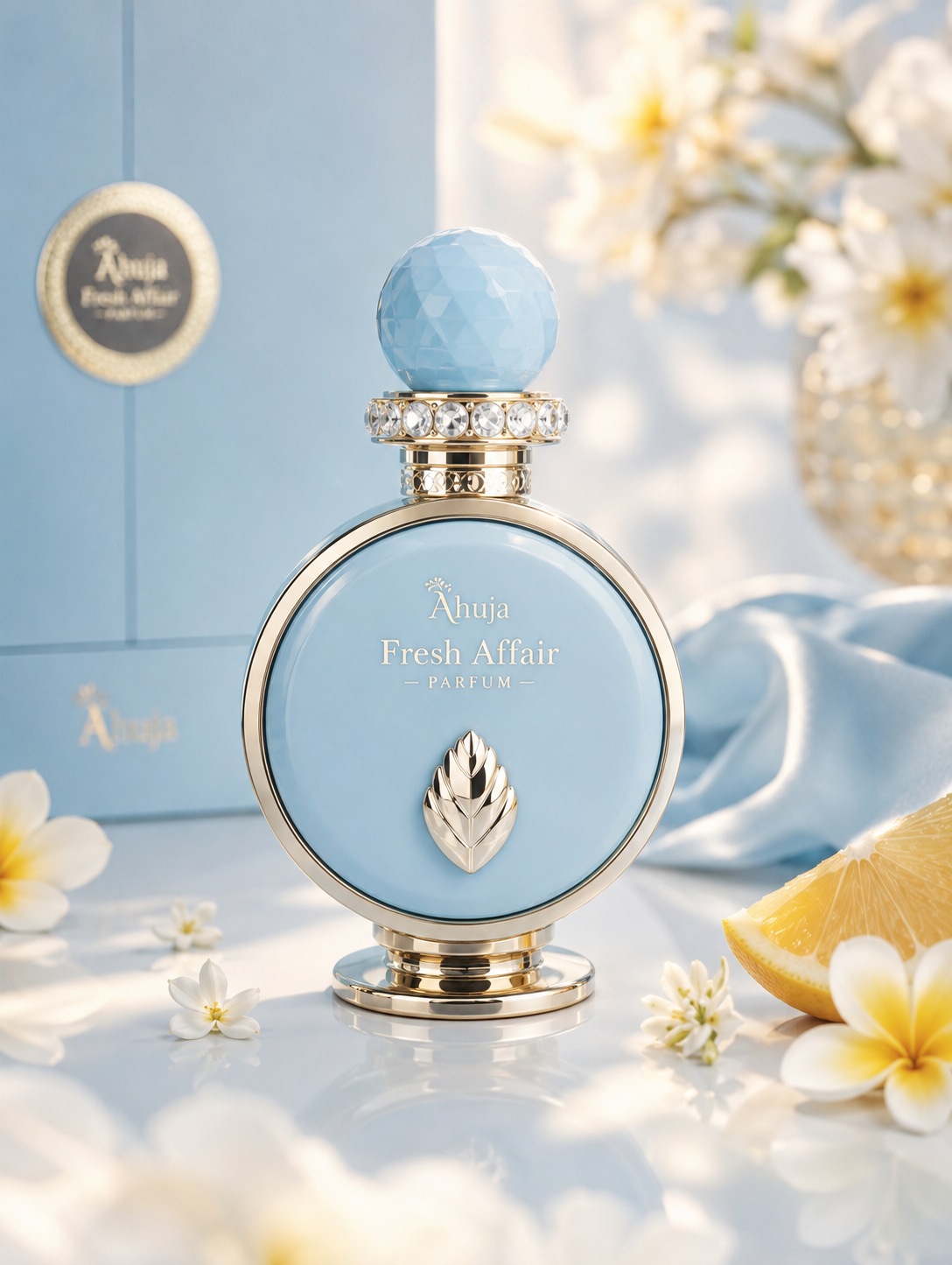 Ahuja Fresh Affair Eau de Parfum 100ml | Fragancia Unisex Cítrica Floral de Larga Duración