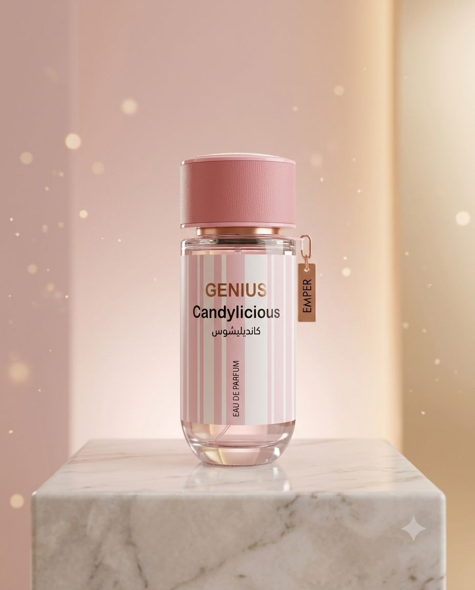 Genius Candylicious Eau de Parfum 100ml para Mujer | Dulce, Cremoso y Femenino