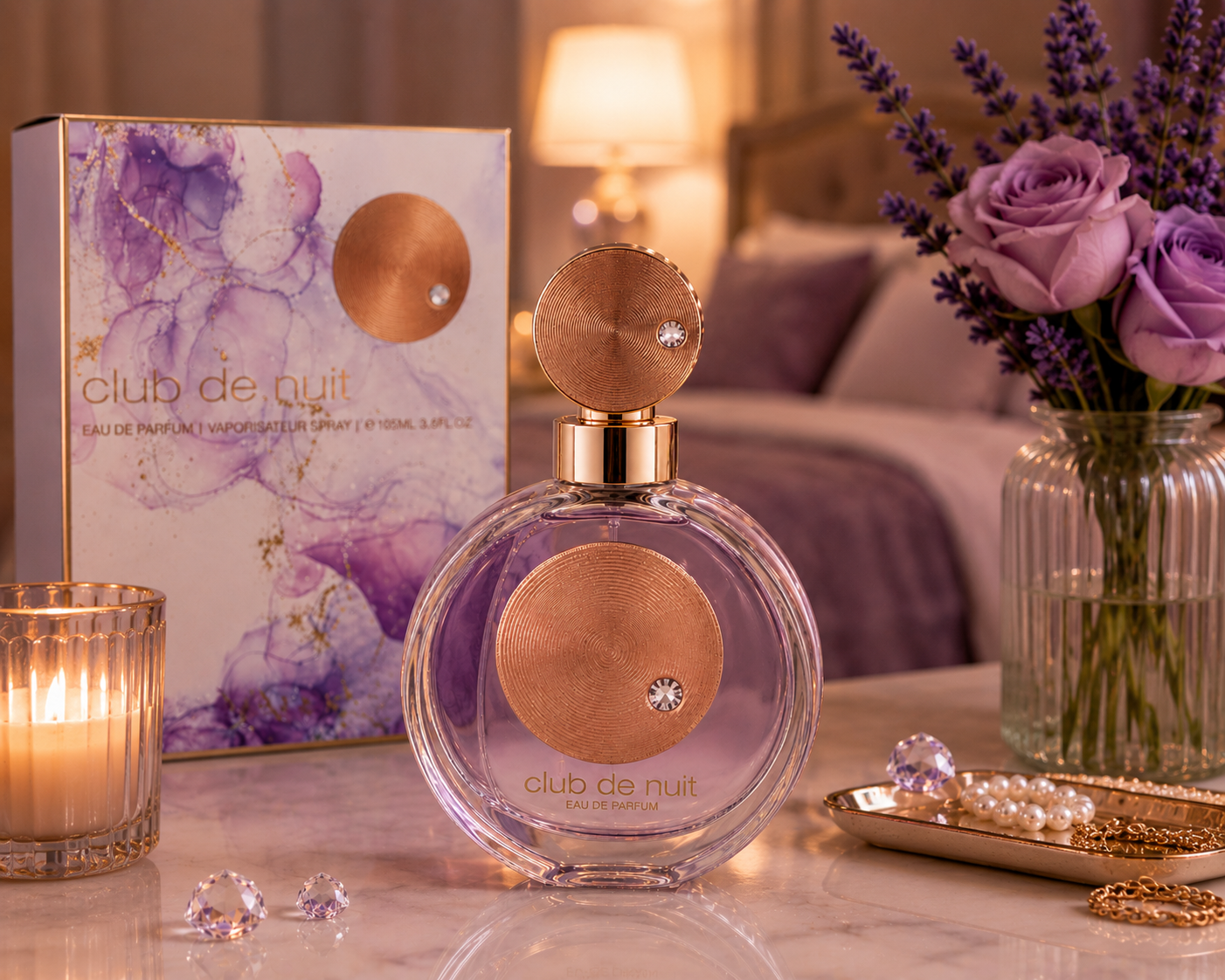 Club de Nuit Eau de Parfum para Mujer | Elegancia Floral con Toques Frutales y Almizclados