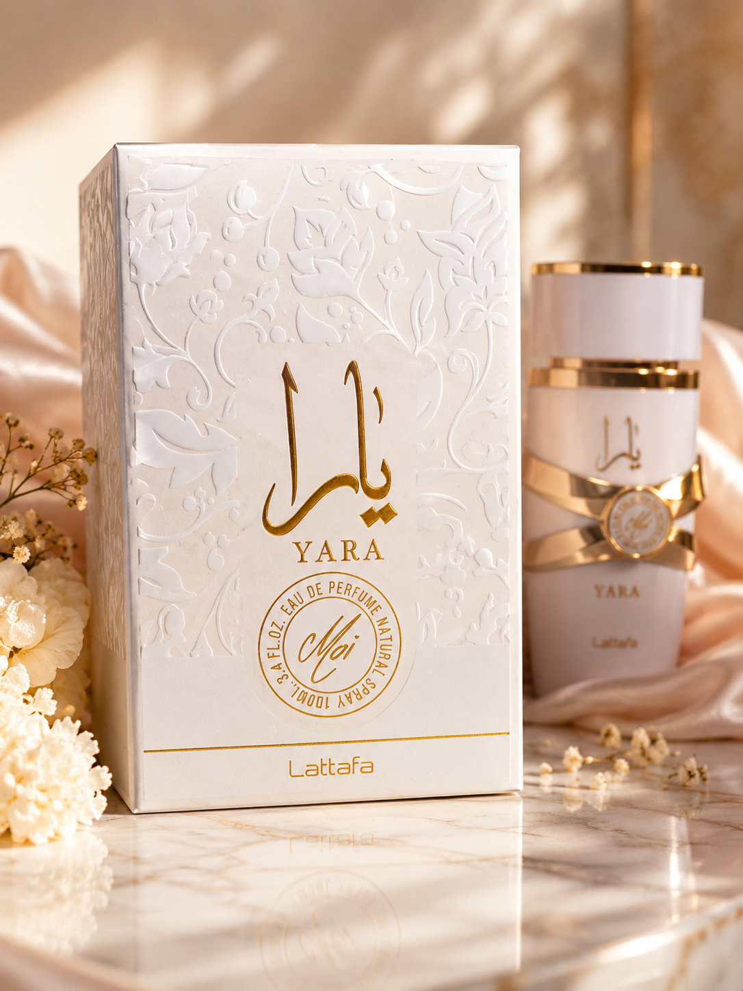 Lattafa Yara Moi Eau de Parfum para Mujer – 100 ml | Elegancia Floral, Cremosa y Sofisticada