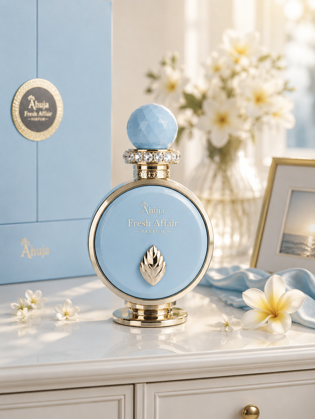 Ahuja Fresh Affair Eau de Parfum 100ml | Fragancia Unisex Cítrica Floral de Larga Duración