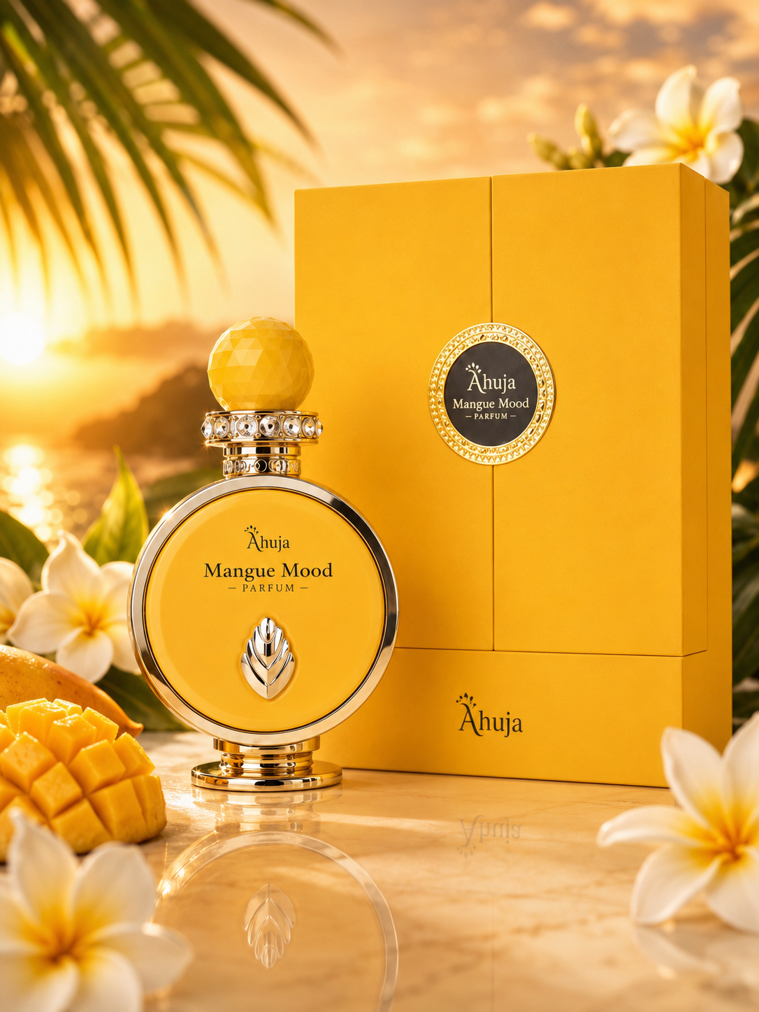 Ahuja Mangue Mood Eau de Parfum 100ml | Perfume Unisex Tropical de Larga Duración