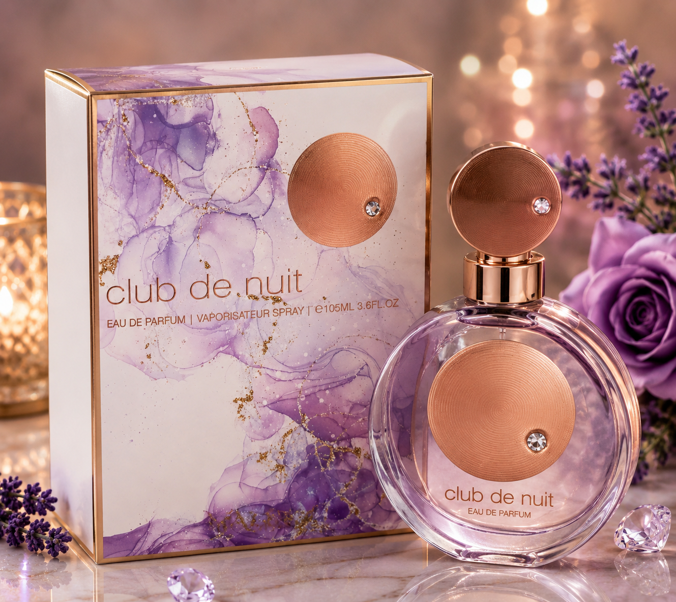 Club de Nuit Eau de Parfum para Mujer | Elegancia Floral con Toques Frutales y Almizclados