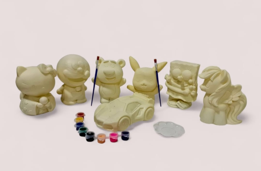 Kit Alcancia Para Pintar