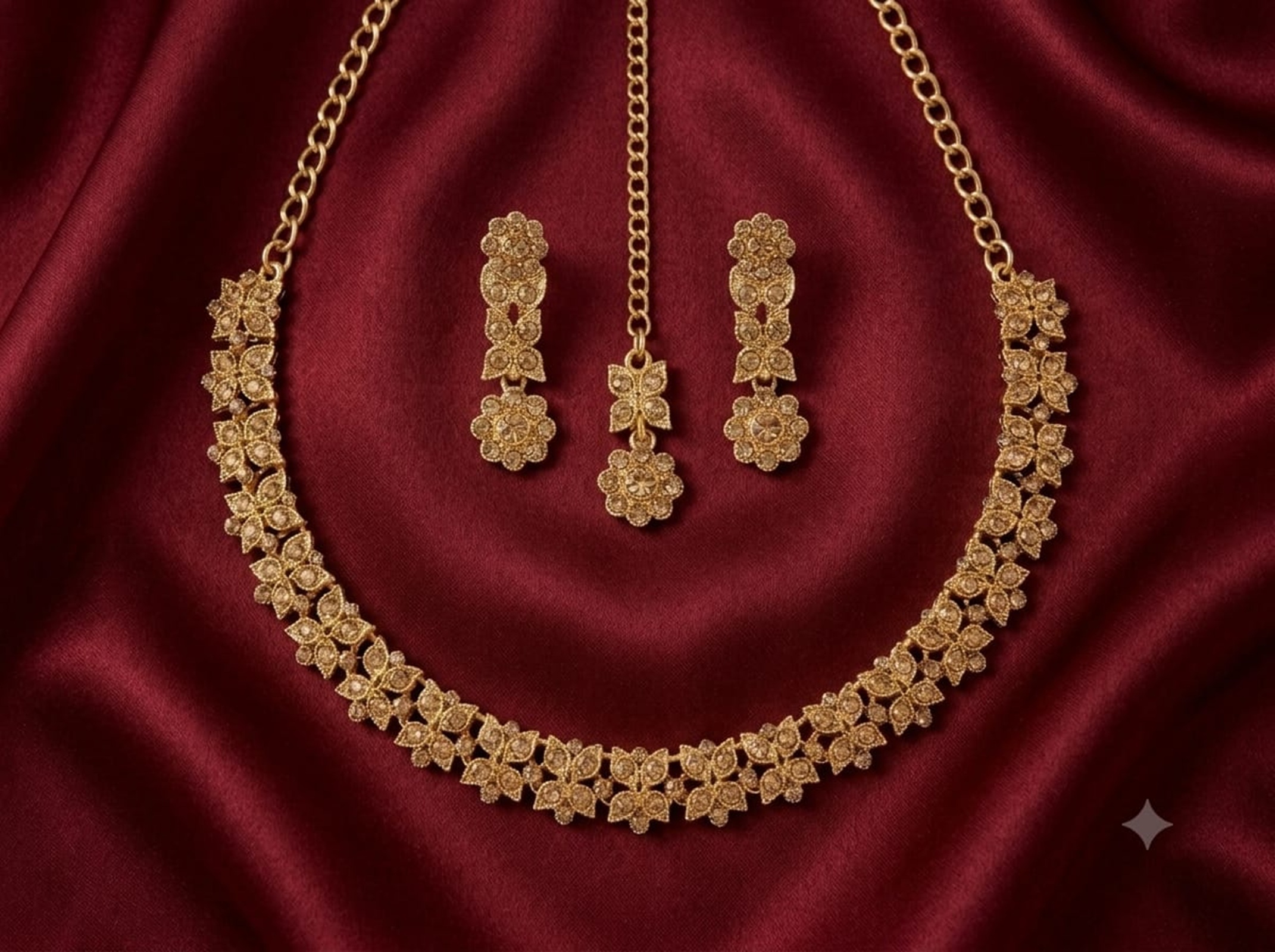 Traditional Gold Plated Jewelry Set