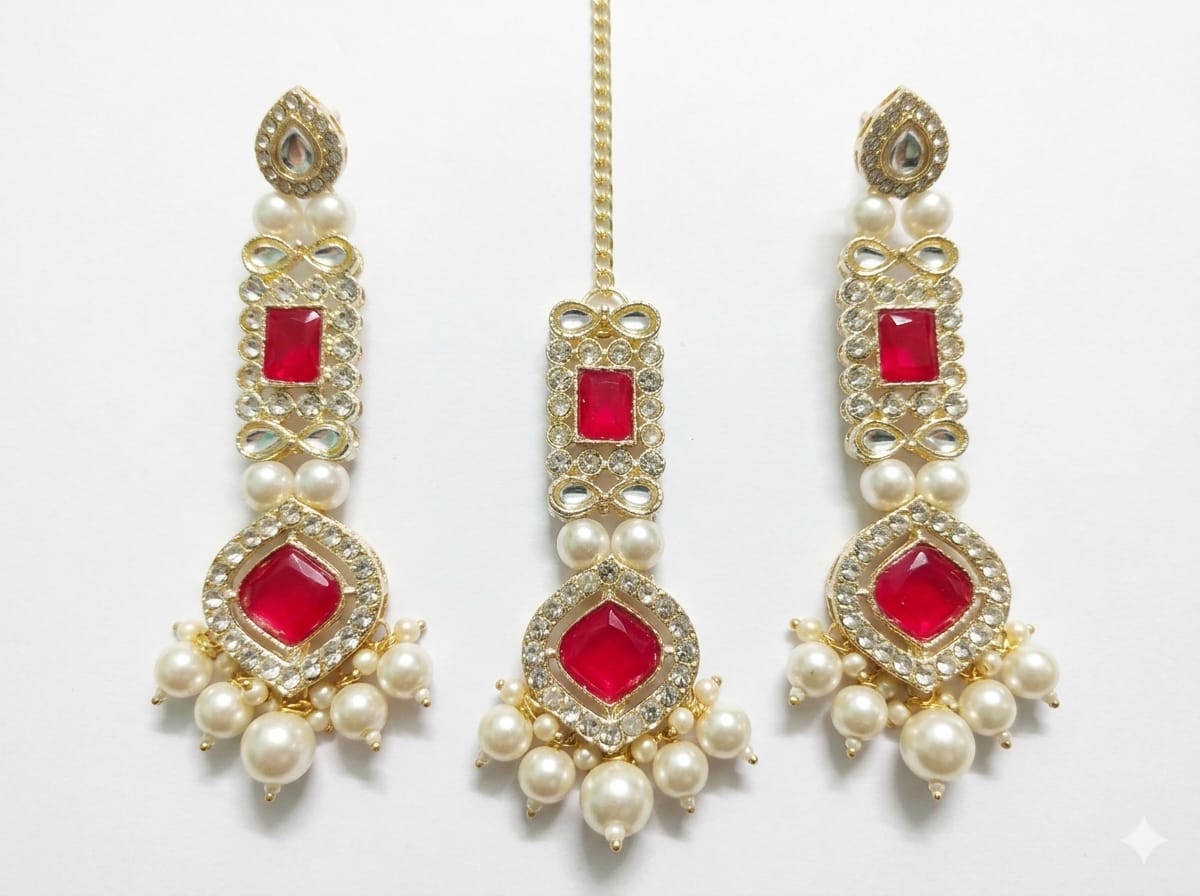 Pearl Necklace Set