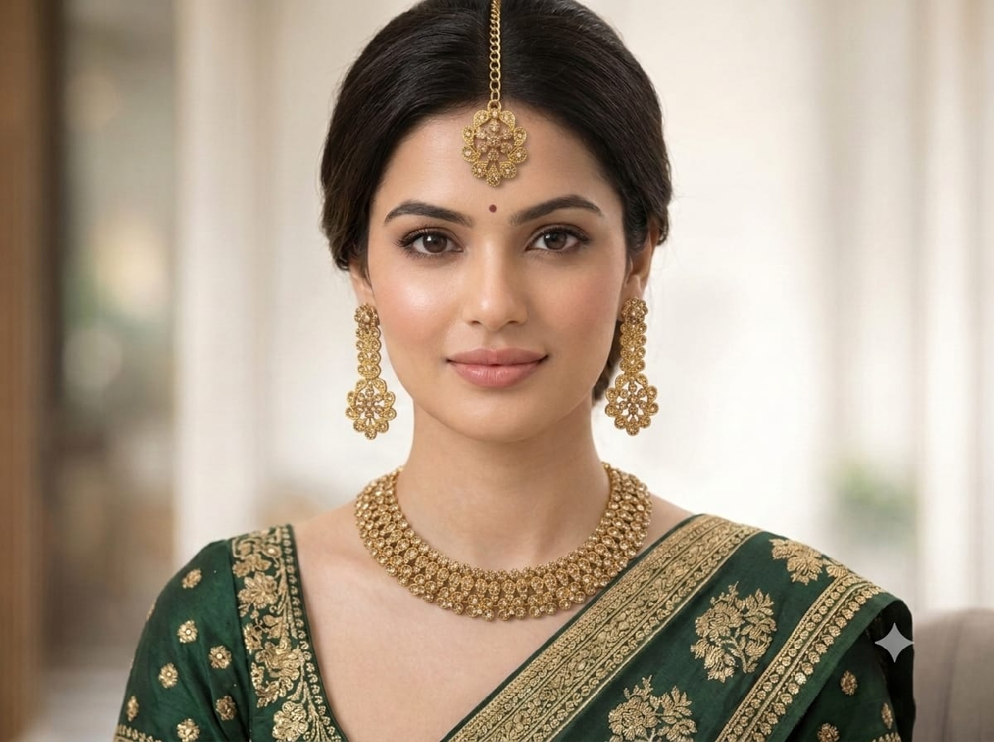 Gold-Plated Necklace Set