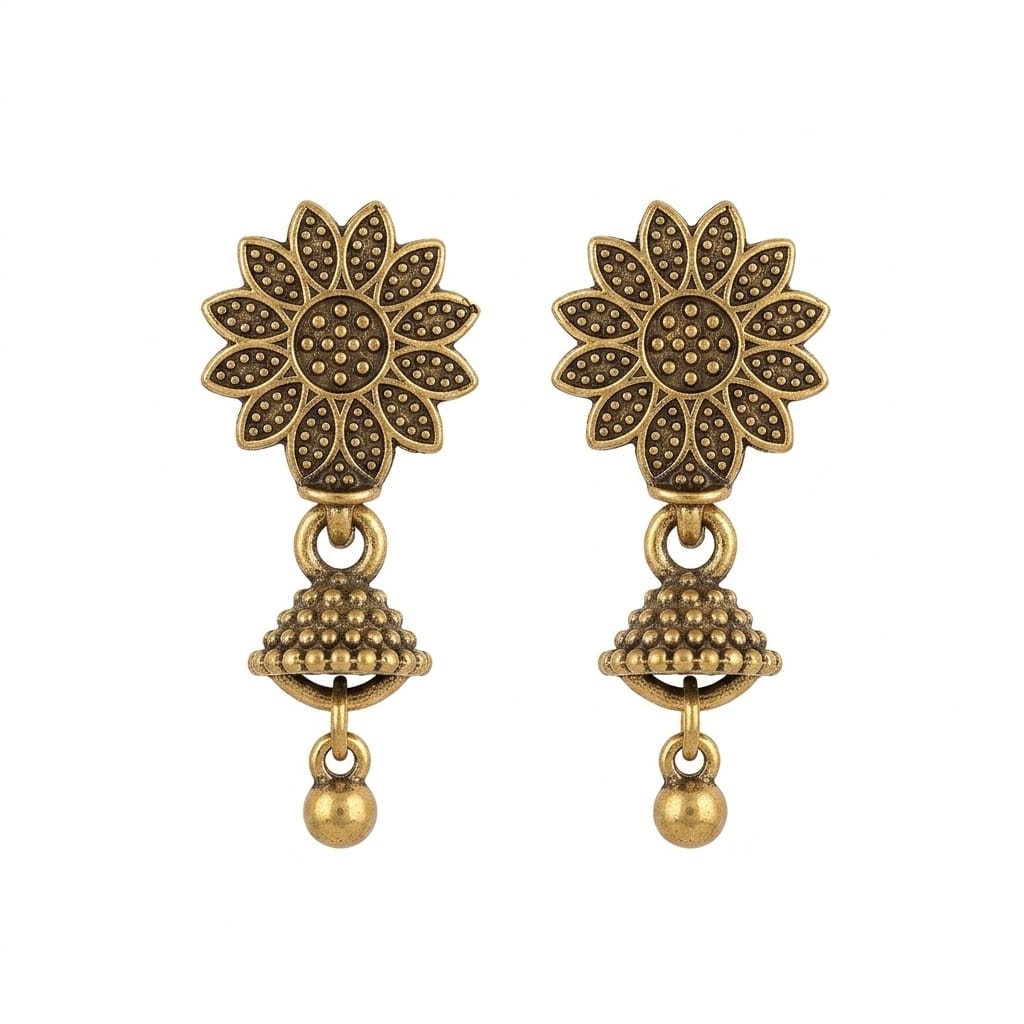 Antique Jhumka Earrings