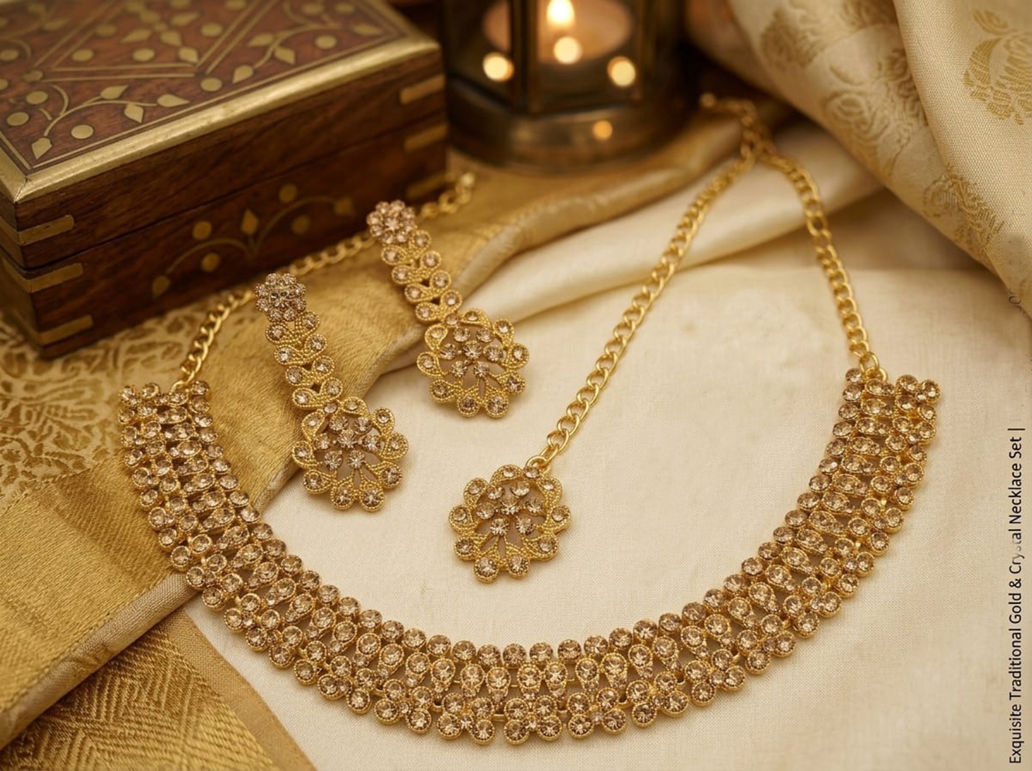 Gold-Plated Necklace Set