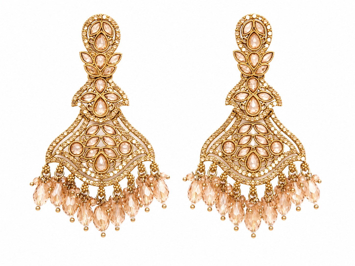 Gold Plated Jhumka Earrings