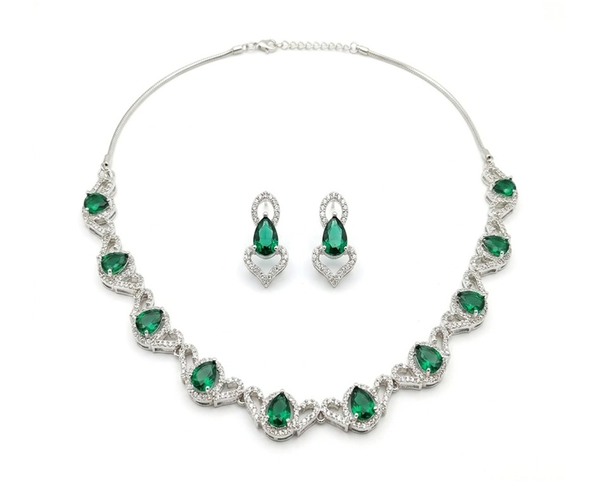 American Diamond Jewelry Set