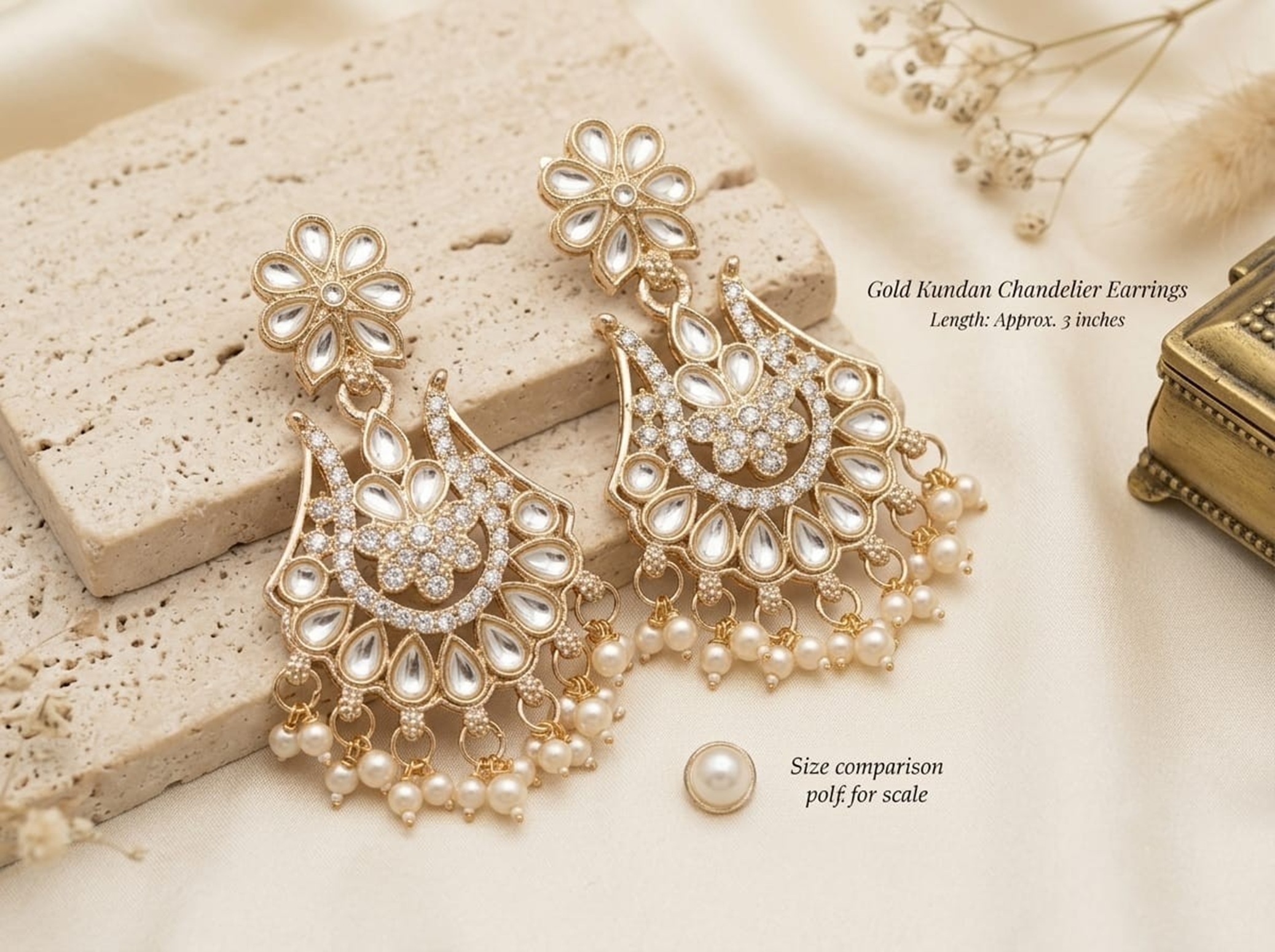 Kundan Earrings