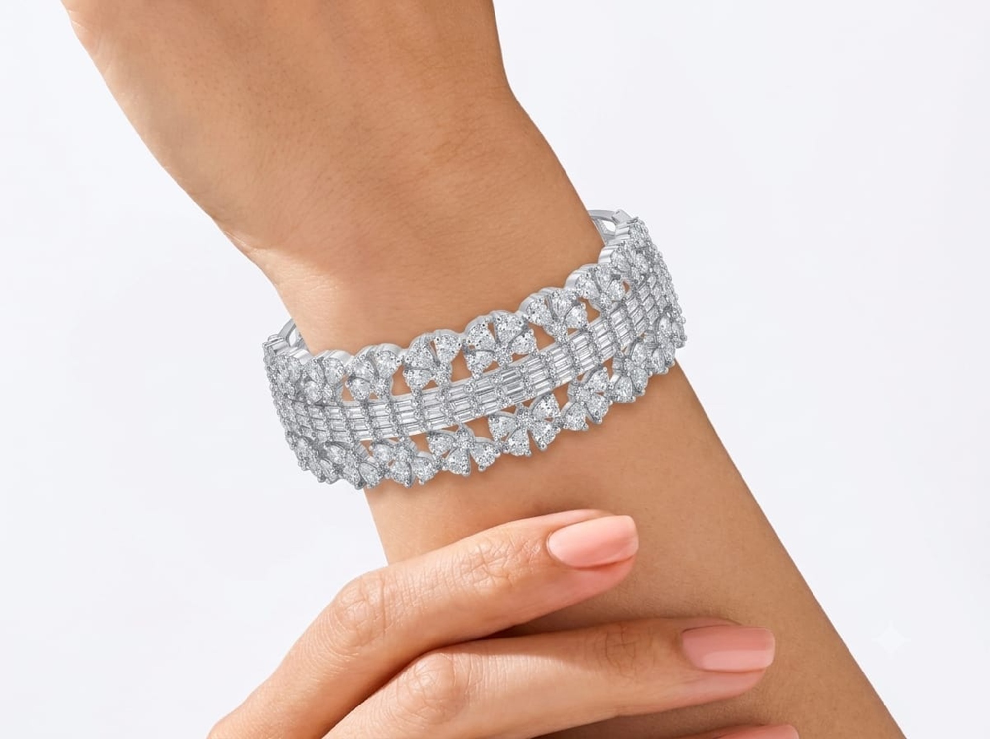 Diamond Studded Bracelet