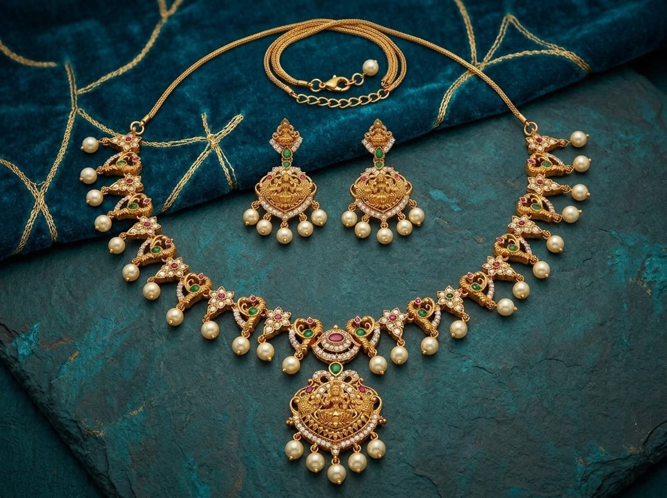 Antique Necklace Set