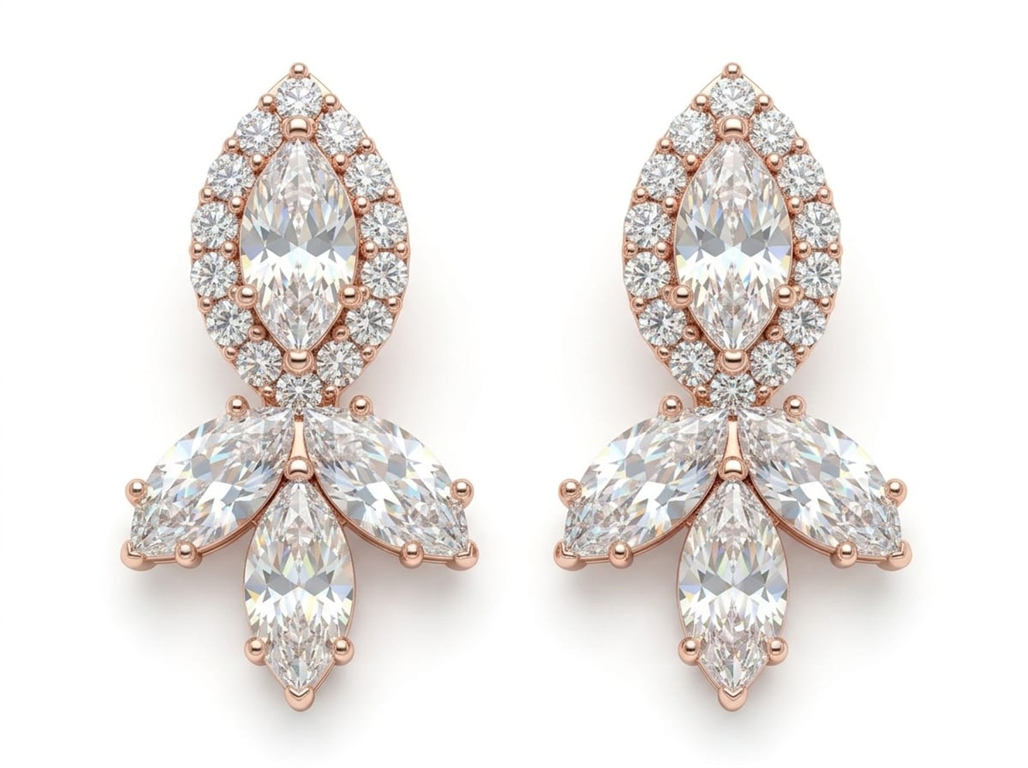 Elegant Crystal Necklace Set