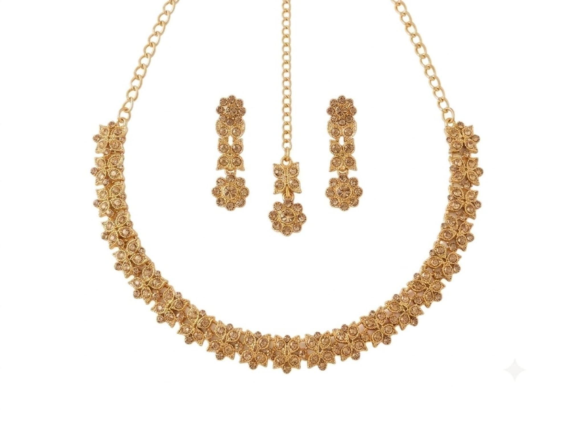 Traditional Gold Plated Jewelry Set