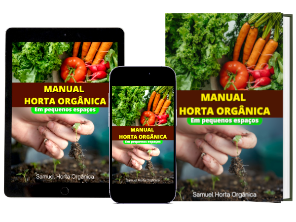 Manual Horta Orgânica Em Pequenos Espaços + 3 Bônus