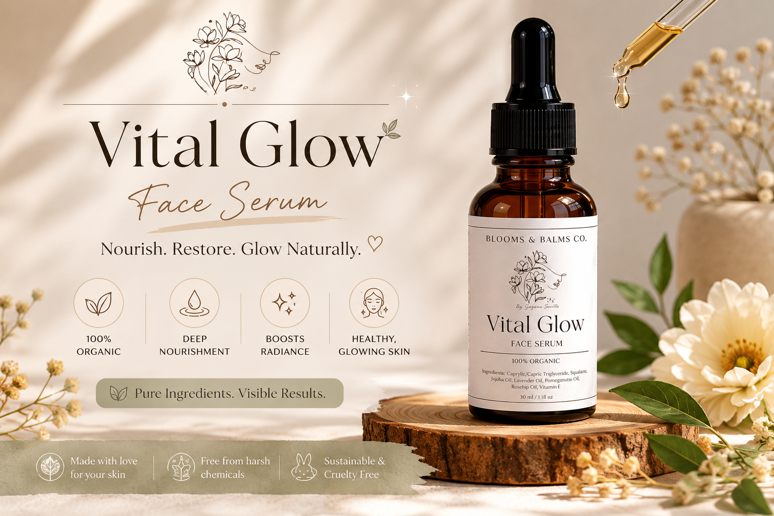Vital Glow Face Serum