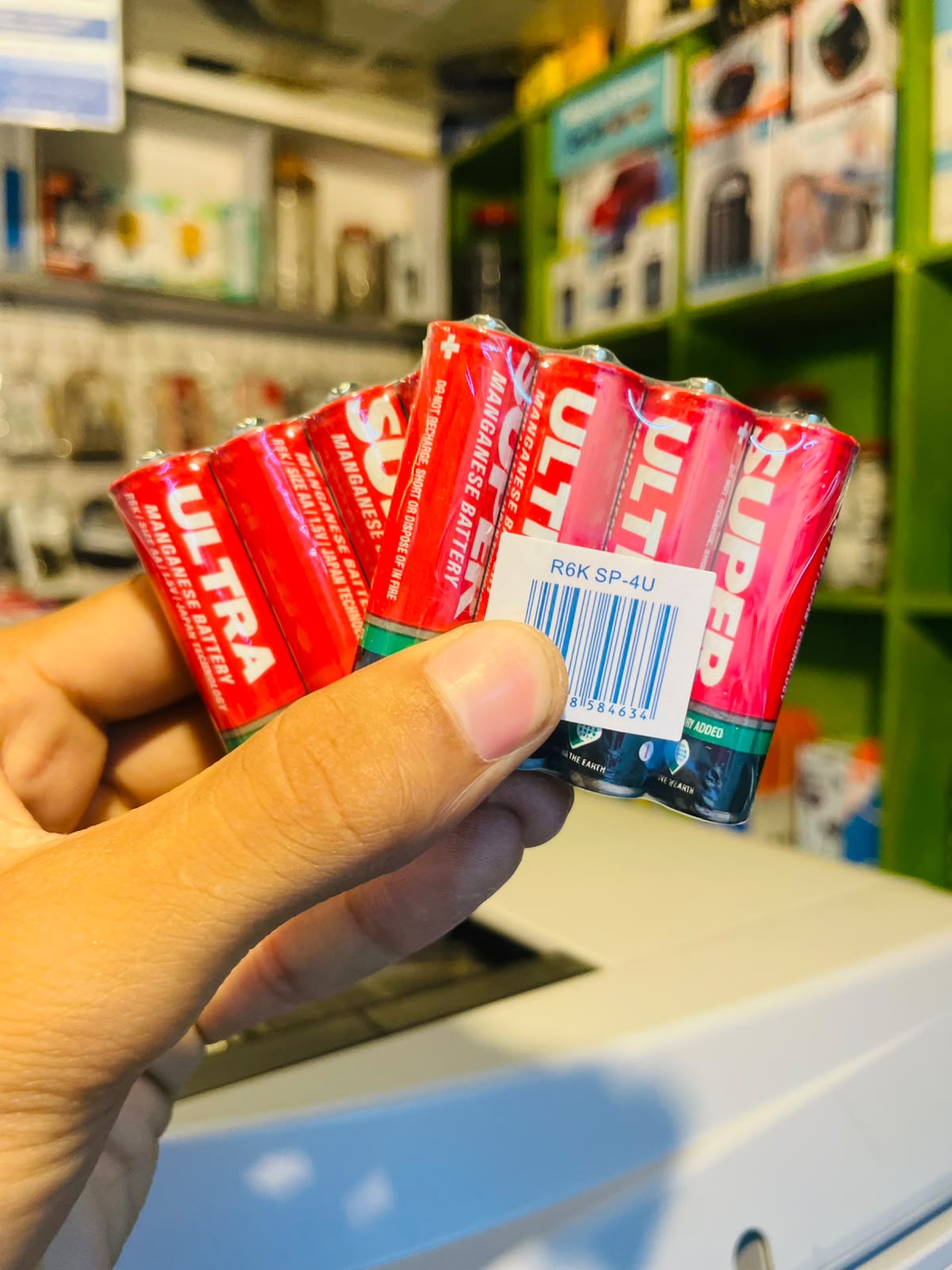 AA Ultra Super Manganese Batteries Complete Box