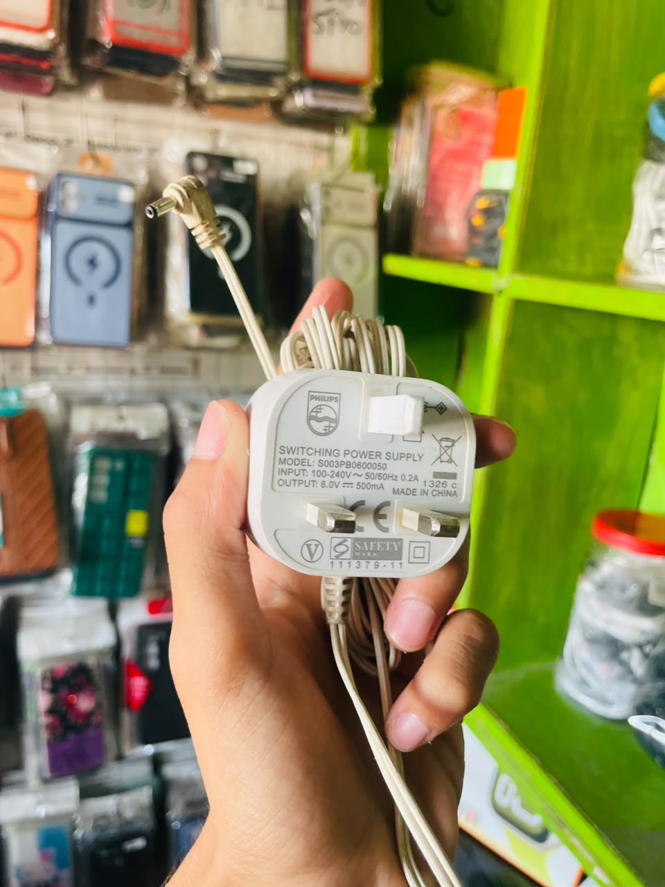 Router power Charger (6 volt, 0.2A)